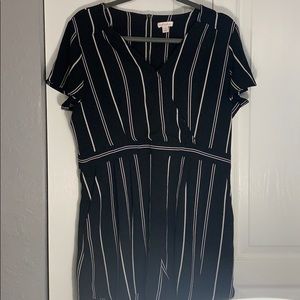 🦓 Xhilaration Striped Romper XL
